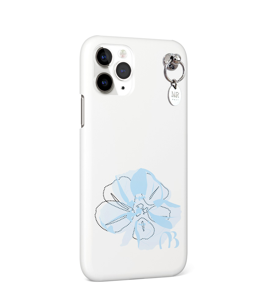 Nareaf wartercolor d hard phone case (blue/glossy)